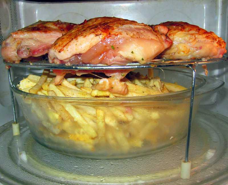 Курица в микроволновке рецепты с фото простые и вкусные рецепты фото