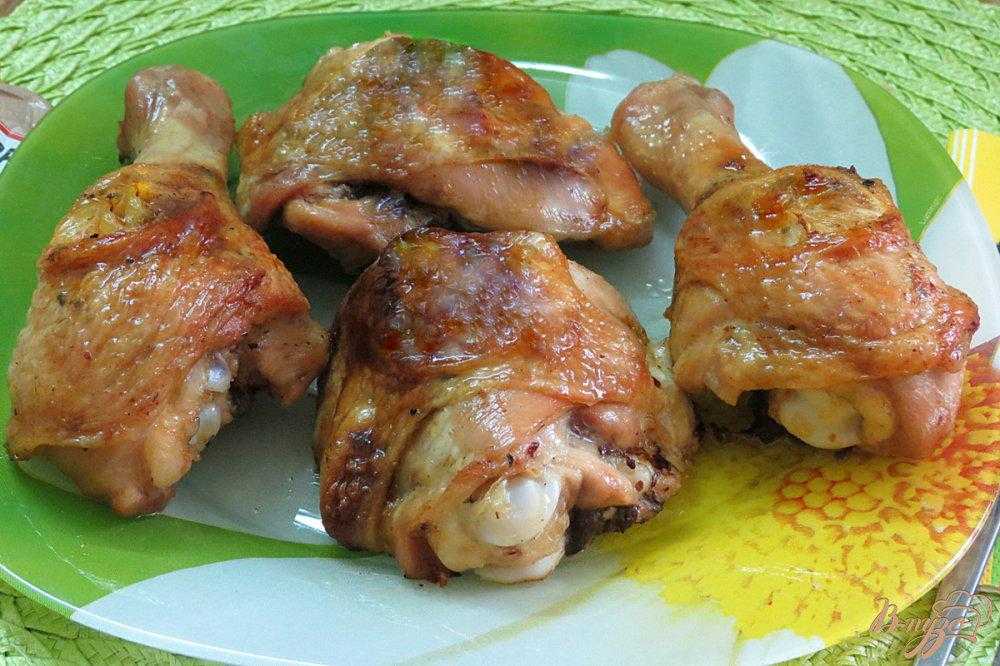 Курица с в духовке с майонезом и чесноком рецепт с фото пошагово