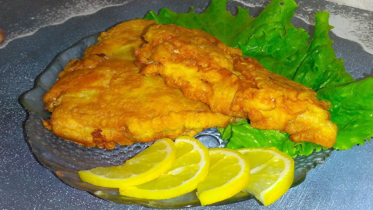 Рыба в кляре в духовке простой рецепт с фото
