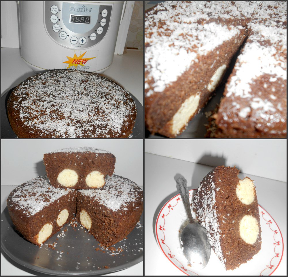 Шоколадный кекс в мультиварке рецепт с фото пошагово