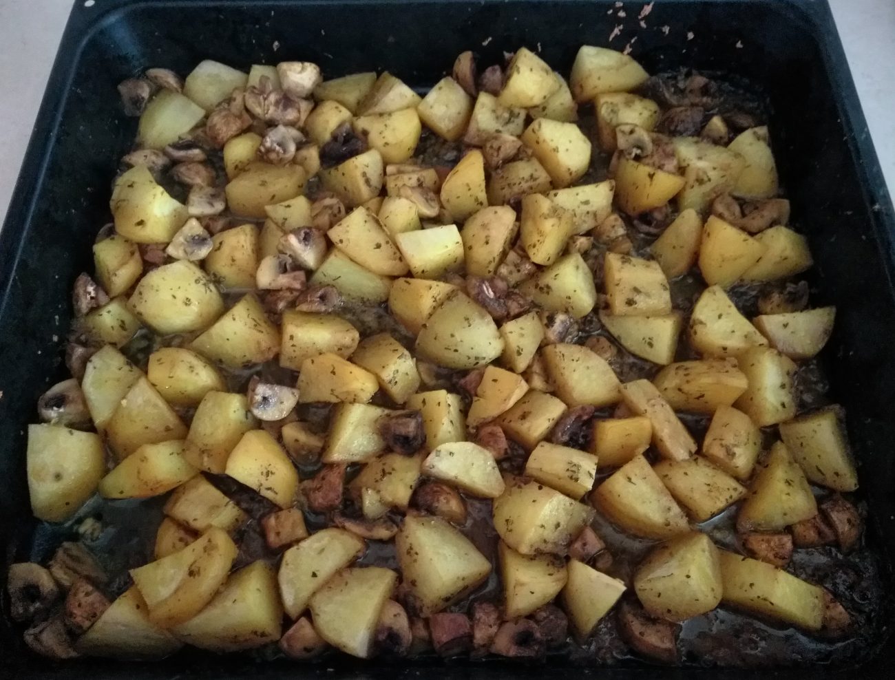 Рецепт свежие шампиньоны с картошкой