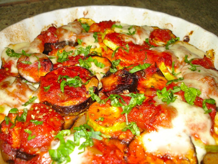 Кабачки в духовке с помидорами рецепт с фото пошаговый рецепт с фото