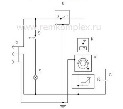 Принципиальная электрическая схема холодильника индезит