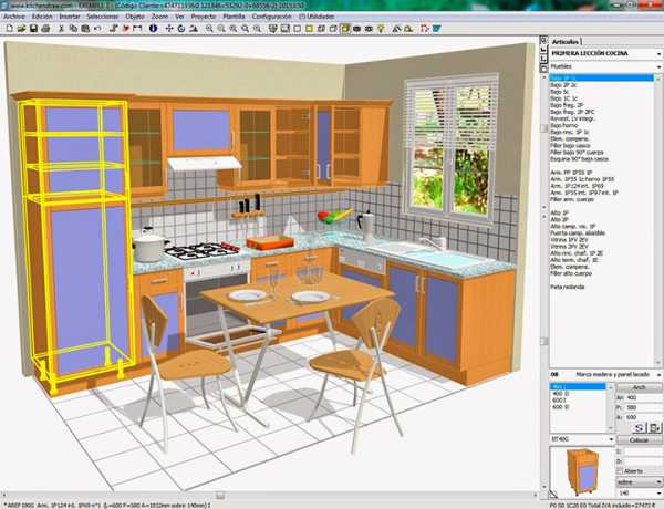 3d дизайн кухни программа на русском бесплатно